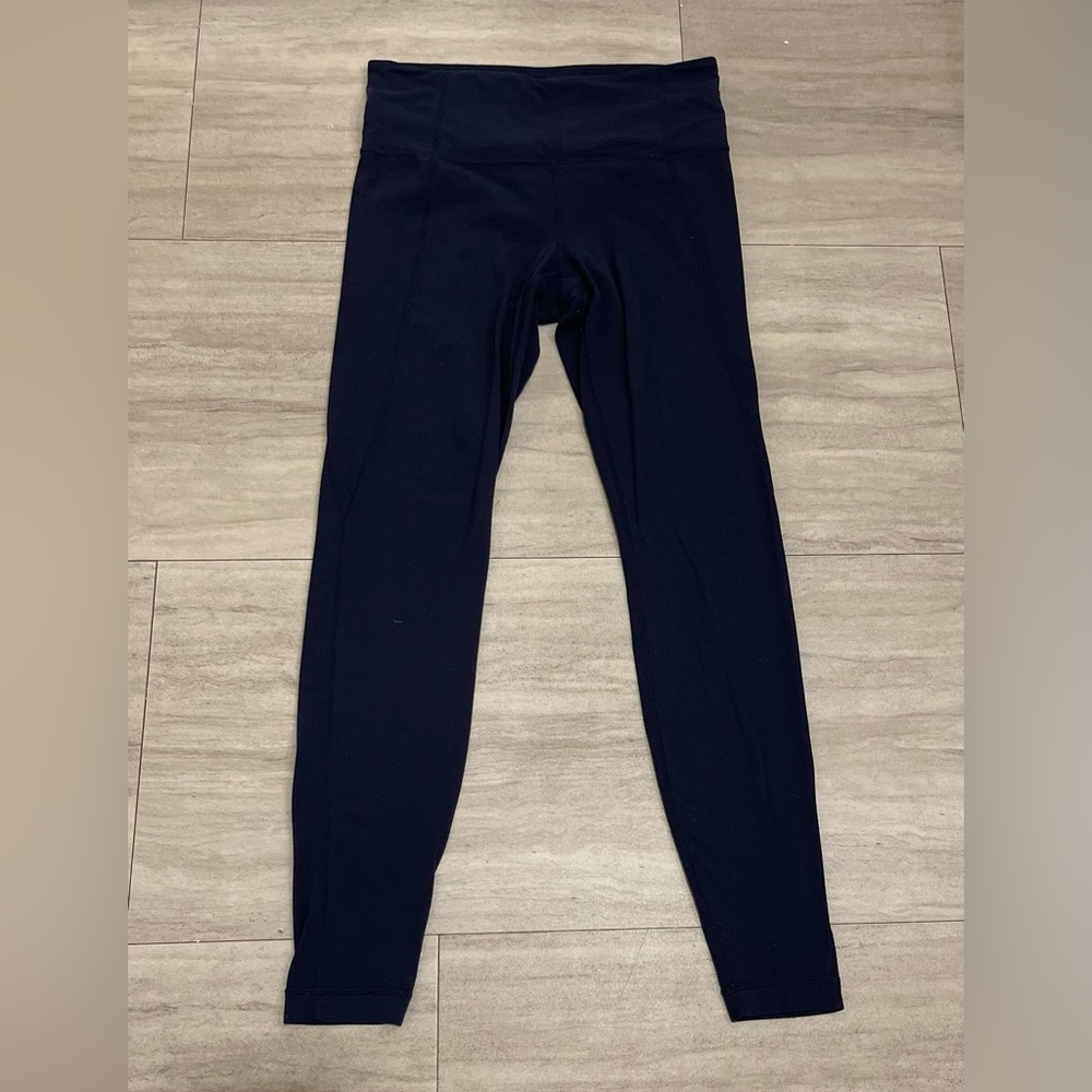 Navy Blue Athleta Leggings